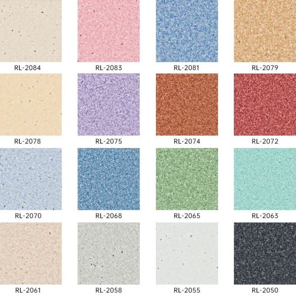 Medical-Grade Hygienic Homogeneous Flooring for Nursing Homes