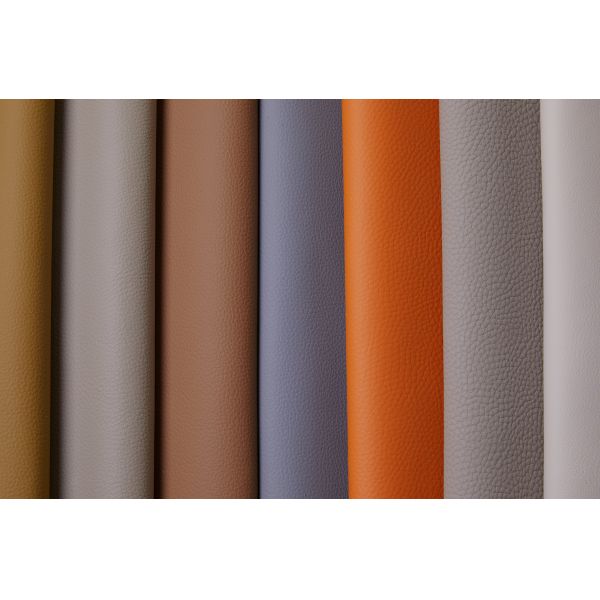 Faux genuine Leather - PVC coating Eco Leather Hot sale Anti-hydrolysis for Sofas / Chair / Car seat