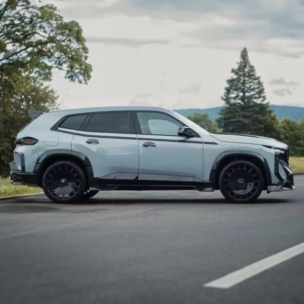 XM BMW Body Kit MSY Style Carbon Fiber Front Bumper Air Spoiler Hood Widebody Kit