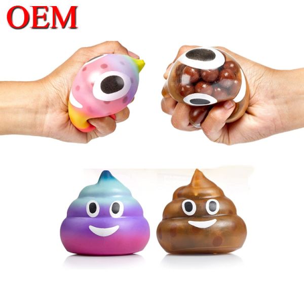 OEM Squishy стресс шары игрушка OEM меняющий цвет гель стресс шары изготовлены из TPR Силиконовый игрушка для детей