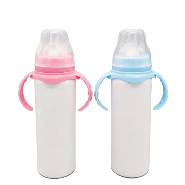 350ml Stainless Steel Baby Insulated Feeding Bottle Direct Drinking