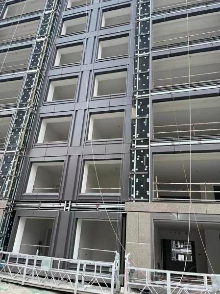 Residential Aluminum Profile Curtain Wall Sound Insulation / Thermal Insulation