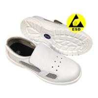 Chaussures de travail résistantes à la poussière, respirantes, de sécurité, chaussures en acier, casquette ESD, chaussures antistatiques pour l'industrie antistatique