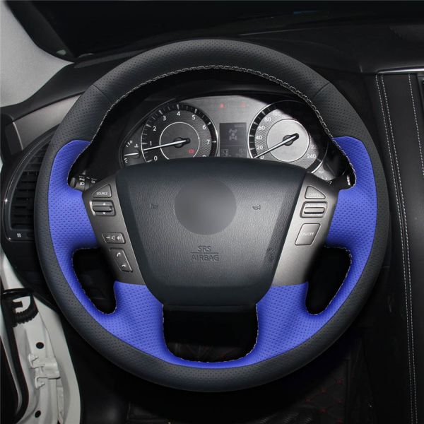 Nissan NV Cargo NV Passenger 4-Spoke Wheel Handing Sew Steering Wheel Covers Customize