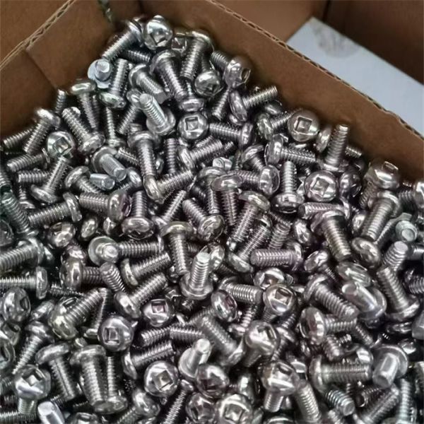 High Strength 310S Hexagon Flange Nut / Bolt Gasket Corrosion Resistant