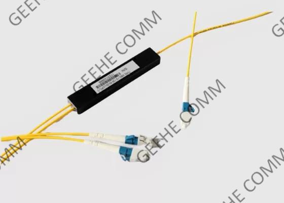 FTTH Dual Window Splitter Ratio LC/UPC 1x2 FBT Coupler WDM