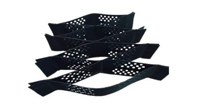 HDPE Plastic Gravel Grid Erosion Control Geocell For Road Slope Protection Retaining Wall