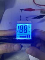 Ecrã FSTN de dígitos positivos 6 O Relógio Transmissor de LCD personalizado