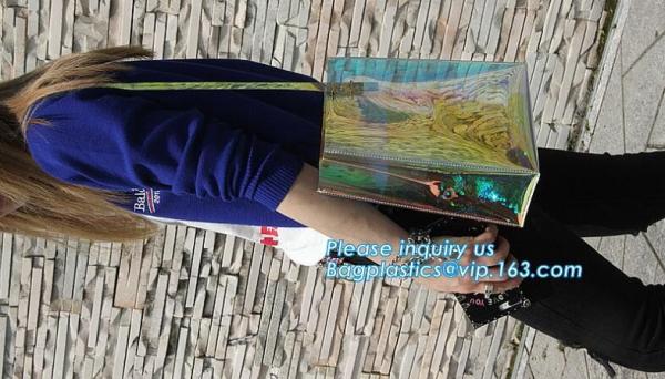 Crossbody Shoulder Messenger Bags Clear PVC Crossbody Bag Waterproof, Shoulder Strap PVC Clear Tote Bag, pack, pac, bags