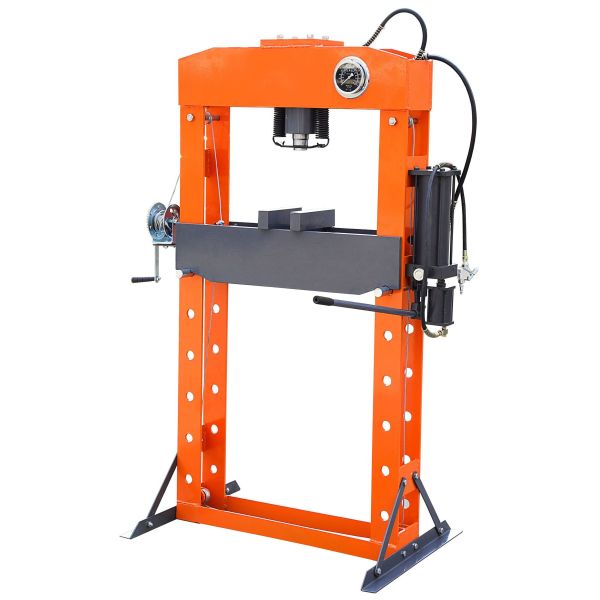 125 Psi Air Pressure 50 Ton Hydraulic Forging Press With Gauge