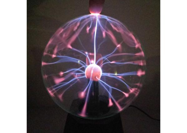 Indoor Decoration Plasma Light Ball 5 inch 360° Viewing Angle Plasma Nebula Ball