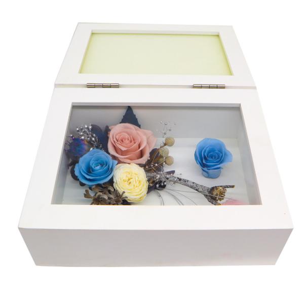 Customized Color Dried Flowers In Photo Frame For Various Occasion