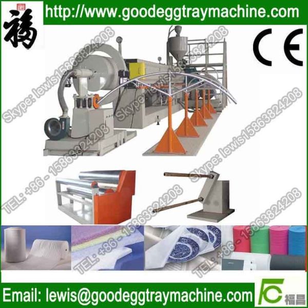 Floor underlayer/Furniture package EPE foam sheet making machinery