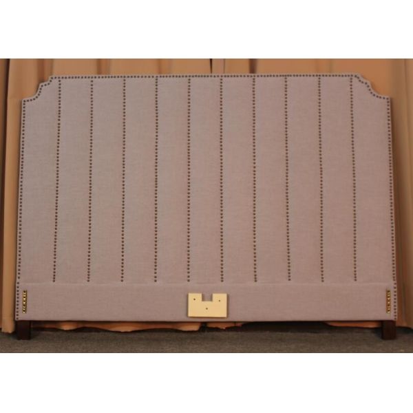 King Size Upholstered Bedroom Sets Solid Wood For Hotel / Home , Classic Style