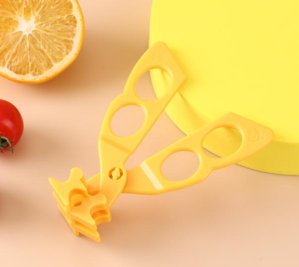 Children's Vegetable Scissors Crushing Clip Food Noodle Scissors Baby Food Scissors