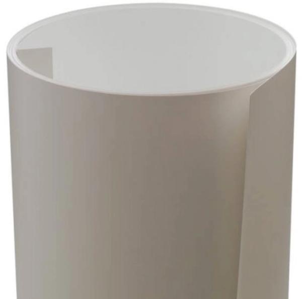 White/White Color Coating Aluminum Trim Coil 24 x 50 Inch x 100 Feet Used For Roofing And Siding Installing Purposes