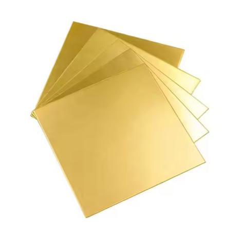 H62 Brass Copper Plate Decorative Zinc Plated Copper Sheet 0.2mm-10mm