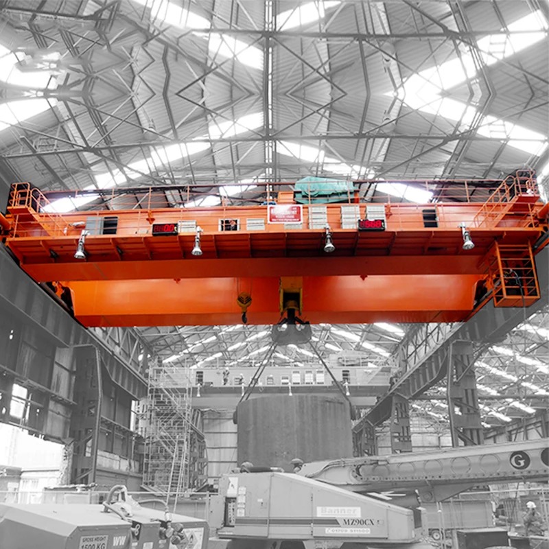 China Double Girder Overhead Crane with Efficient Intelligent System Control Intelligent Crane for Sale
