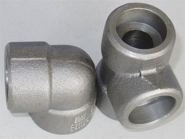 Forged Socket Weld Pipe Fittings Asme B16.11 Astm A105 Bsp Npt