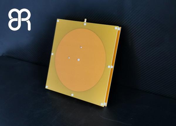 Gain 8dBic Circular Polarized Antenna , Uhf Rfid Reader Antenna SMA Male Connector