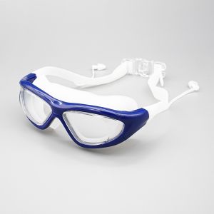 Anti Reflective Adult Swimming Goggles With PC Material And Silicone Comfort Fit