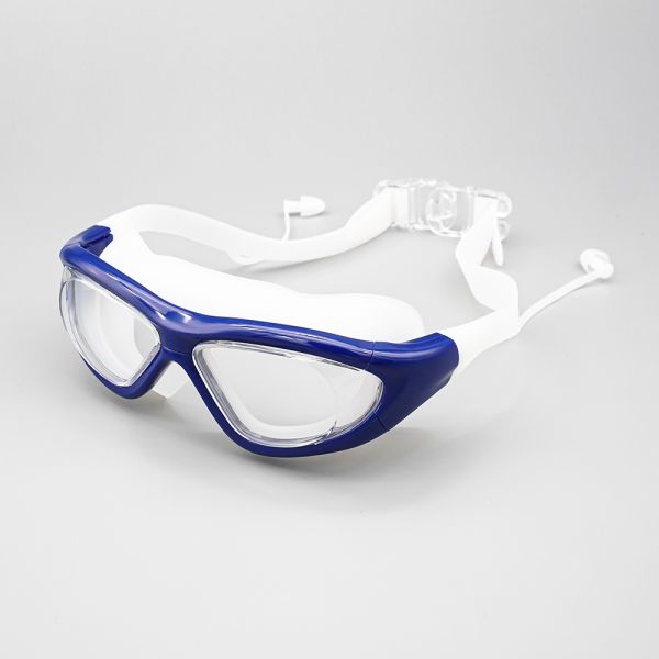 Anti Reflective Adult Swimming Goggles With PC Material And Silicone Comfort Fit