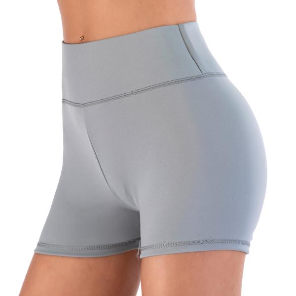 Jogging Grey Short High Waisted Yoga Pants Seamless Gym Leggings Women