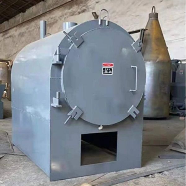 MC-T-160 Olive Waste Biomass Coconut Shell Wood Log Tree Branches Carbonization Furnace