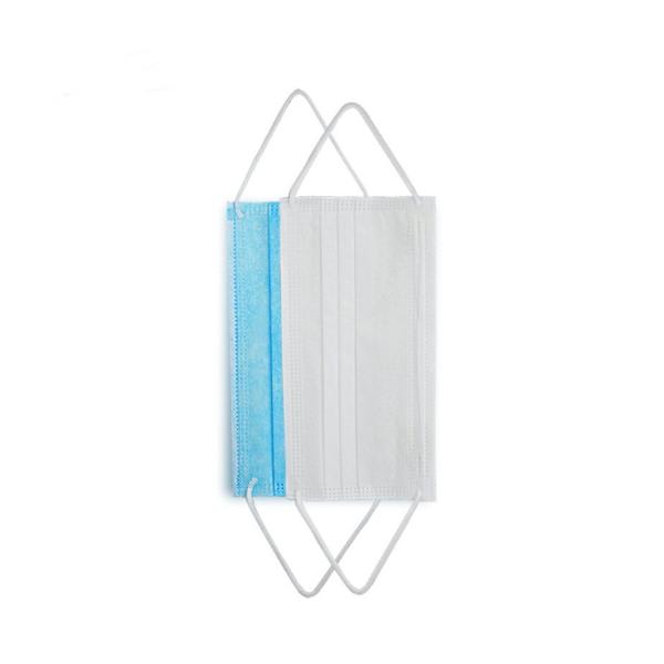 High Elastic Earloop Non Woven Face Mask Disposable 3 Ply Protection Dust Mask