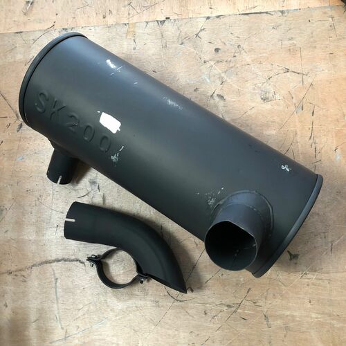 Excavator Muffler for Caterpillar 320CL 320CLN Engine 3066 Support Customized Request