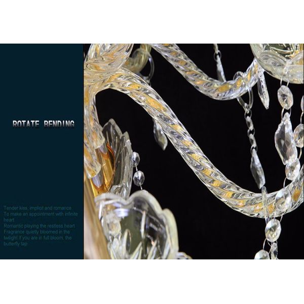 Cheap chandeliers for sale with Lamshade for Dining room Kitchen Lighting (WH-CY-65)