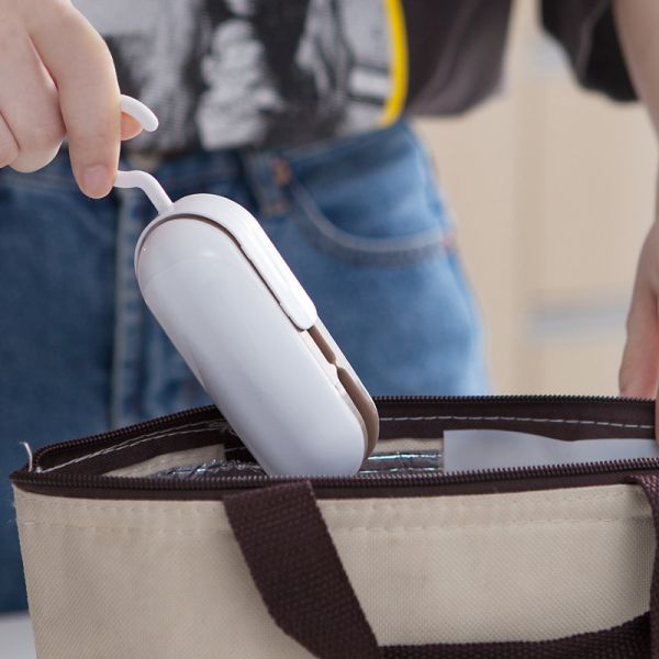 Mechanical Driven Portable Mini Household Hand Press Plastic Bag Sealer for Food Shop