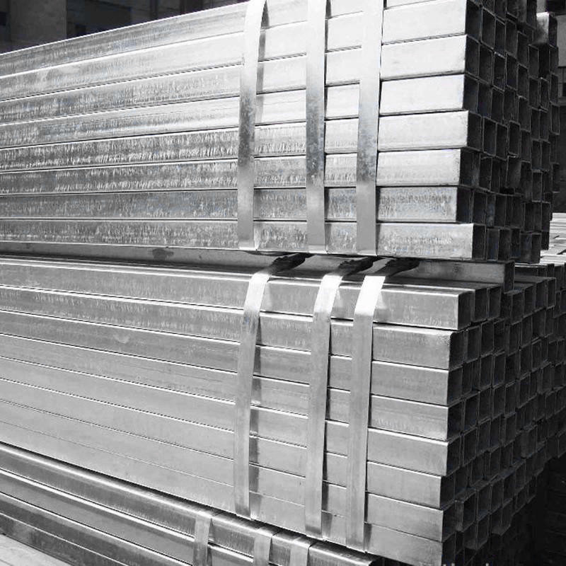 Square Shape ASTM A50 1*1inch 40x60 GI Square Steel Pipes 20x20x2 100x100 Carbon Steel Square Pipe