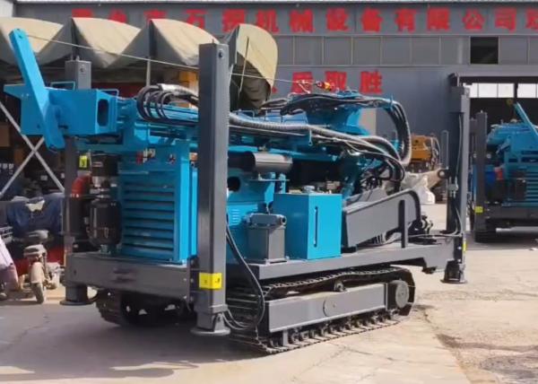 Rural Drought Resistant Pneumatic Water Well Rigs  For Various Geological Formations