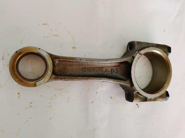 Black Engine Connecting Rod Mitsubish 6D34 Con Rod Connecting Rod With Piston