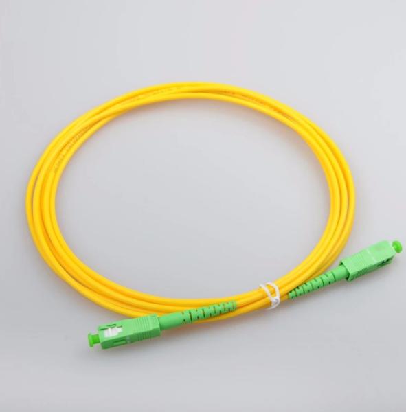 Sc Lc 1m UPC Armoured Duplex FTTH Fiber Optic Patch Cable