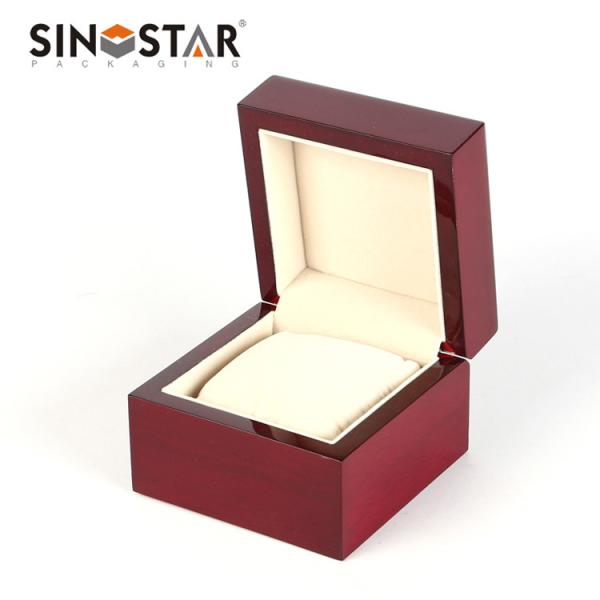 Classic Craftsmanship Wooden Watch Display with Organization