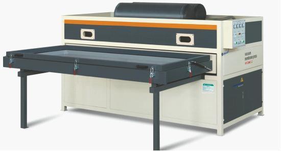 lamination PVC foils to MDF board Vacuum membrane press machines