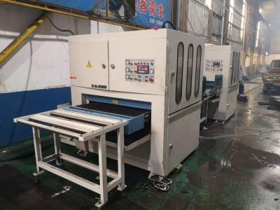 Secagem larga de lustro de moedura automática de Sander Satin Finishing With Cleaning da correia