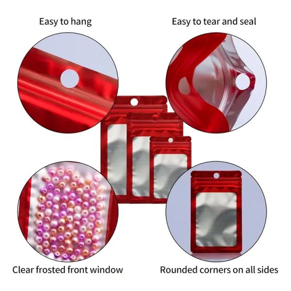 Customized Color Easy Storage Stand Pouch Zipper Bags Food Grade Plastic Reusable Packaging Bags for Coffee Nuts