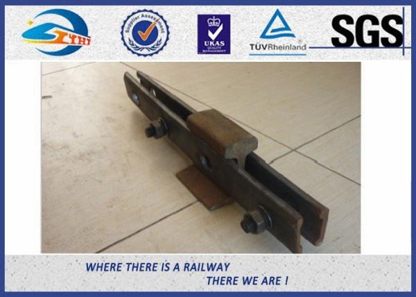Siga o preto Railway da planície/óxido da placa de peixes para o trilho de aço padrão