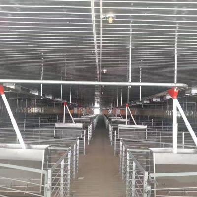 A gestação galvanizada moderna da porca para a altura de 1m com o revestimento concreto da veneziana