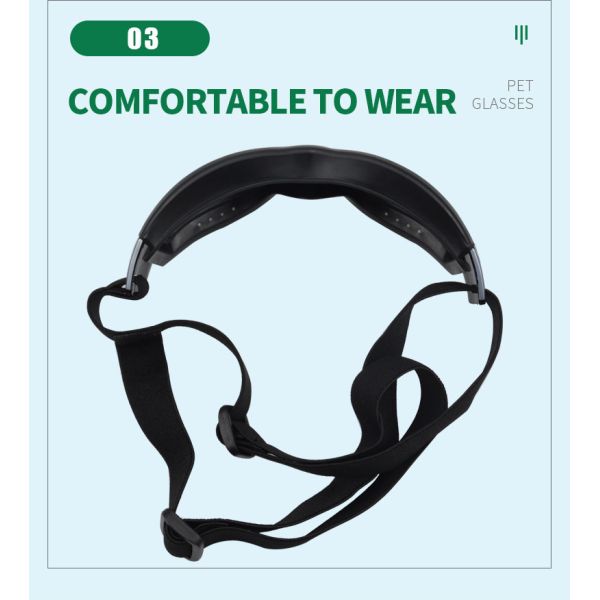 Gafas de sol para perros Gafas para mascotas Ojos para la nieve Playa Motocicleta Perros Gafas de protección Raza