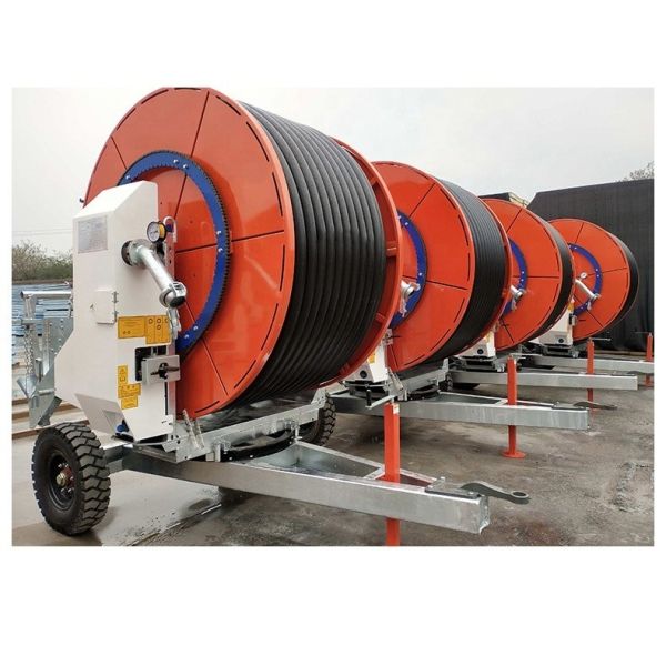 2300 KG Plastic Rain Gun Sprinkler Hose Reel Irrigation System for Precise Water Distribution