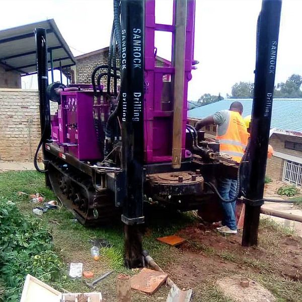 Буровая установка водяной скважины скважины 180m буровых установок глубоководья портативная гидравлическая