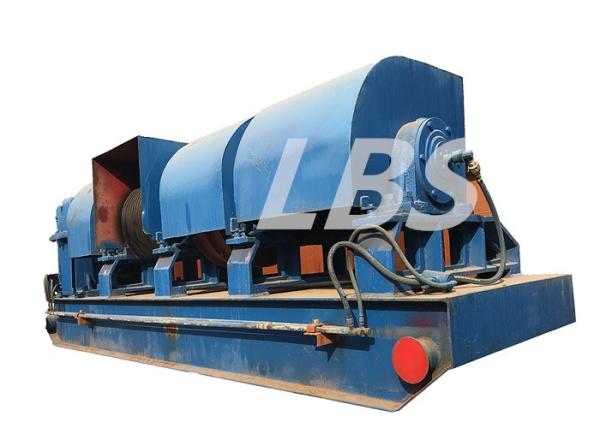 Óleo Rig Drawworks de 180 KN, guincho hidráulico elétrico personalizado para a mineração do óleo do estaleiro