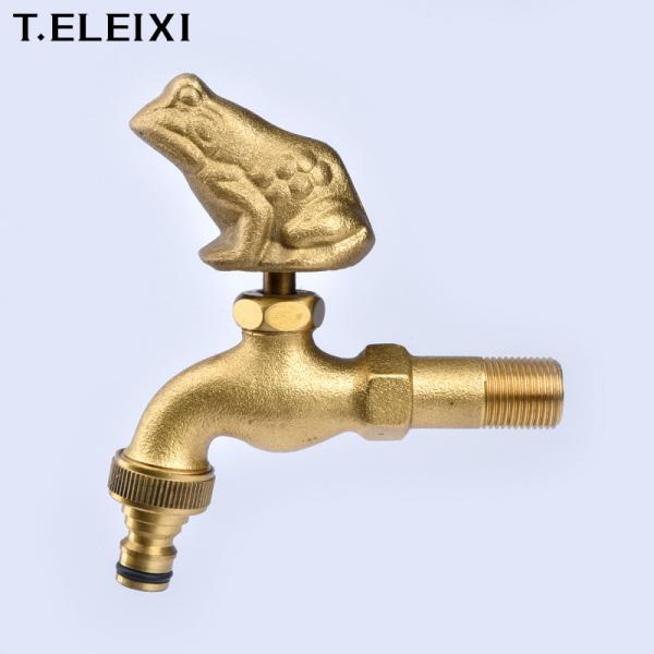 Ceramic Cartridge Frog Handle NPT OEM Brass Bibcock