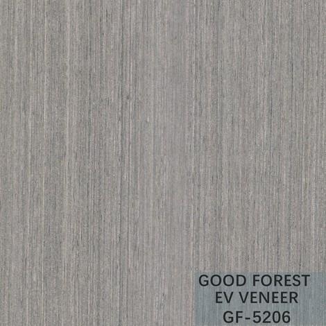 Fancy Recomposed Oak Wood Veneer Silver Pear Vertical Grain Customized