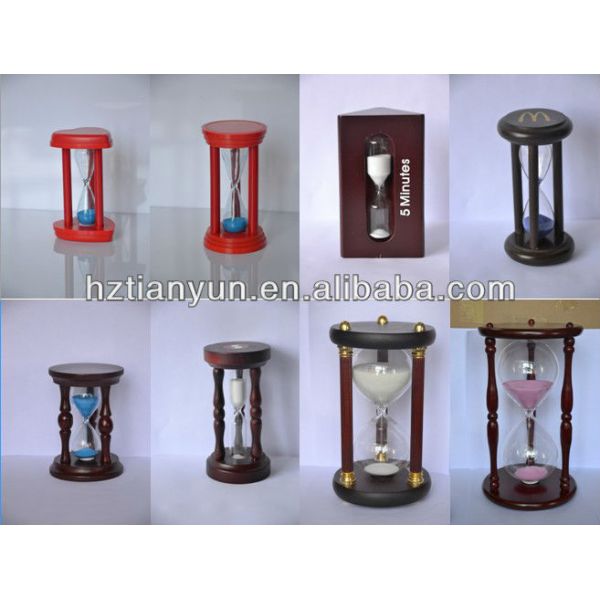 Ampulheta de plástico não quebrada 5 minutos faça você mesmo ampulheta de areia