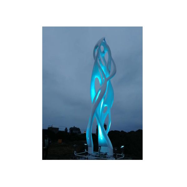 都市景色のための大きいステンレス鋼都市屋外のつく彫刻